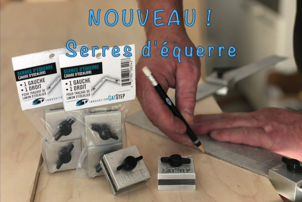 SERRE D'EQUERRE POUR ESCALIER