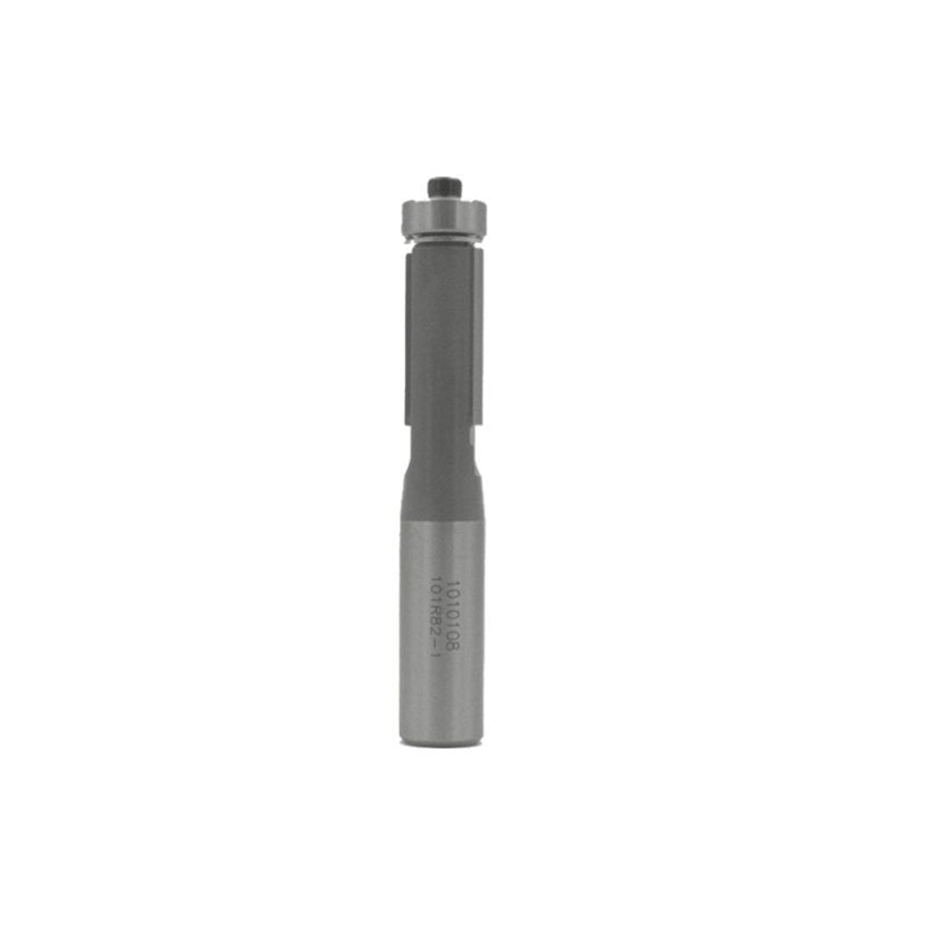 Mèche toupie 1/2'' de diamètre, pointe en carbure, embout affleurant avec roulement à billes, 2 cannelures, tige 1/2'', longueur 3-1/4''