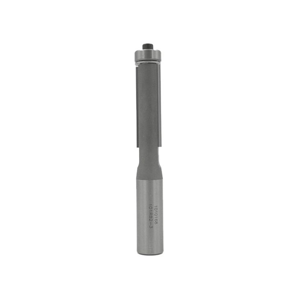 Mèche toupie 1/2'' de diamètre, pointe en carbure, embout affleurant avec roulement à billes, 2 cannelures, tige 1/2'', longueur 4-1/4''