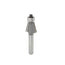 Mèche trim 5/8'' de diamètre, pointe en carbure, embouts biseautés avec roulement à billes, 2 cannelures, tige 1/4'', longueur 2''
