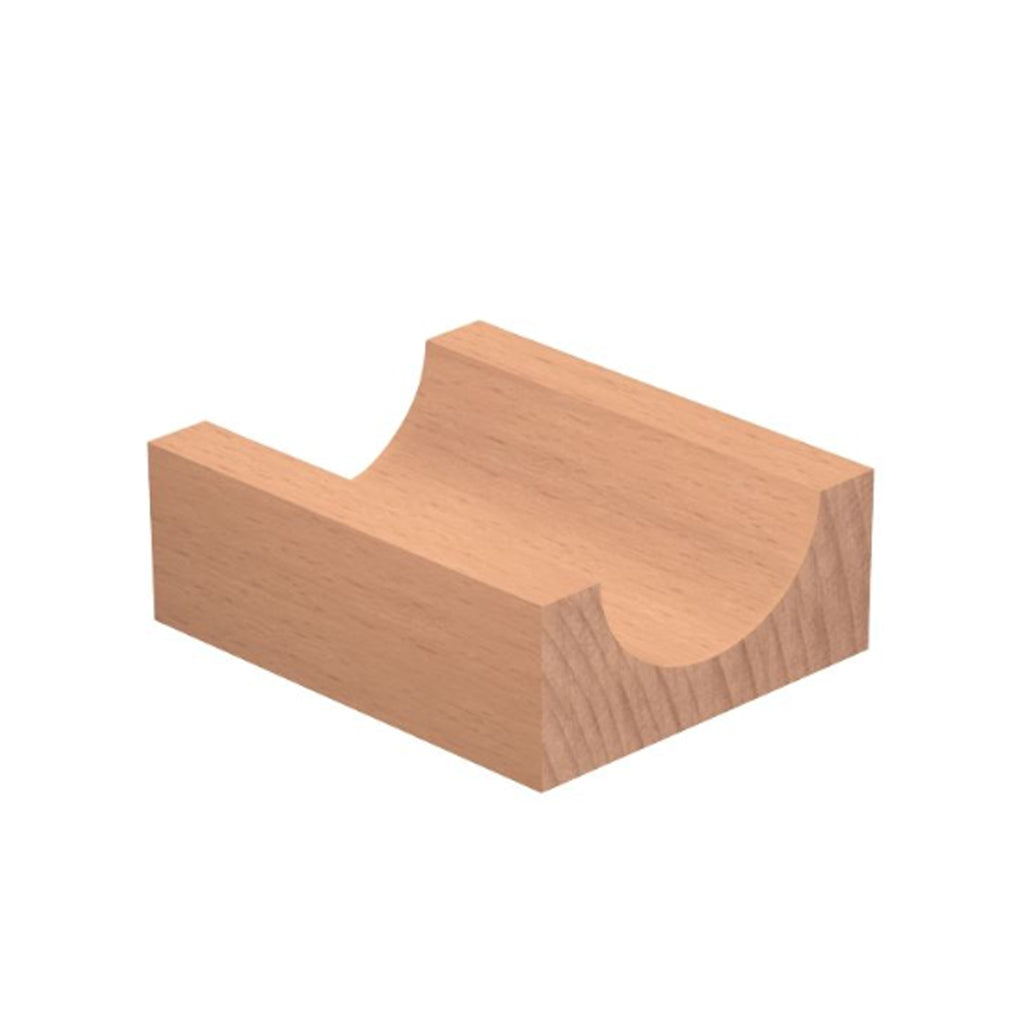 Mèche toupie 3/16'' de diamètre, pointe en carbure, embout à noyau, 2 cannelures, tige 1/4'', longueur 1 3/4''