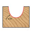 Mèche toupie 5/8'' de diamètre, pointe en carbure, embout pour boîte de noyau, 2 cannelures, tige 1/4'', longueur 1 1/2''