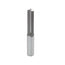 Mèche toupie 1/2'' de diamètre, pointe en carbure, embout droit, 2 cannelures, tige 1/2'', longueur 3''