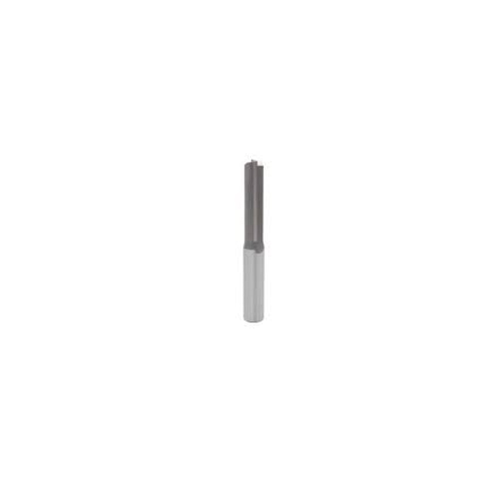 Mèche toupie 3/4'' de diamètre, pointe en carbure, embout droit, 2 cannelures, LH, tige 1/2'', longueur 3 5/8''
