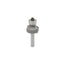 Mèche toupie 7/8'' de diamètre, pointe en carbure, embout arrondi avec roulement à billes 1/2'', 2 cannelures, tige 1/4'', longueur 1 15/16''