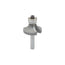 Mèche toupie 1 1/8'' de diamètre, pointe en carbure, embout arrondi avec roulement à billes 1/2'', 2 cannelures, tige 1/4'', longueur 1 15/16''