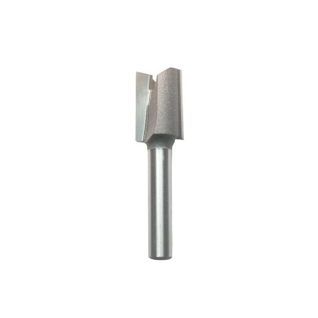 Mèche toupie 1/2'' de diamètre, pointe en carbure, mèche à mortaiser, 2 cannelures, tige 1/4'', longueur 2''