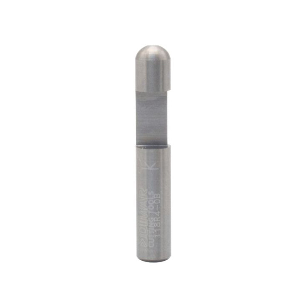 Mèche toupie 1/4'' de diamètre, carbure monobloc, mèche de coupe affleurante, longueur de coupe 3/8'', tige 1/4'', longueur 1 1/2''