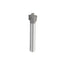 Mèche toupie 25/64'' de diamètre, pointe en carbure, embouts arrondis avec pointe d'alésage, 2 cannelures, tige de 1/4'', longueur de 2''