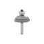 Mèche toupie 1 3/8'' de diamètre, pointe en carbure, embout à filet Ogee avec roulement à billes, 2 cannelures, tige 1/4'', longueur 2 1/16''