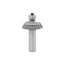 Mèche toupie 1 3/8'' de diamètre, pointe en carbure, embout à filet Ogee avec roulement à billes, 2 cannelures, tige 1/2'', longueur 2 1/2''