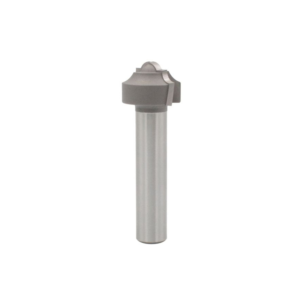 Mèche toupie 1'' de diamètre, pointe en carbure, embout plongeant classique, 2 cannelures, tige 1/2'', longueur 2 7/8''