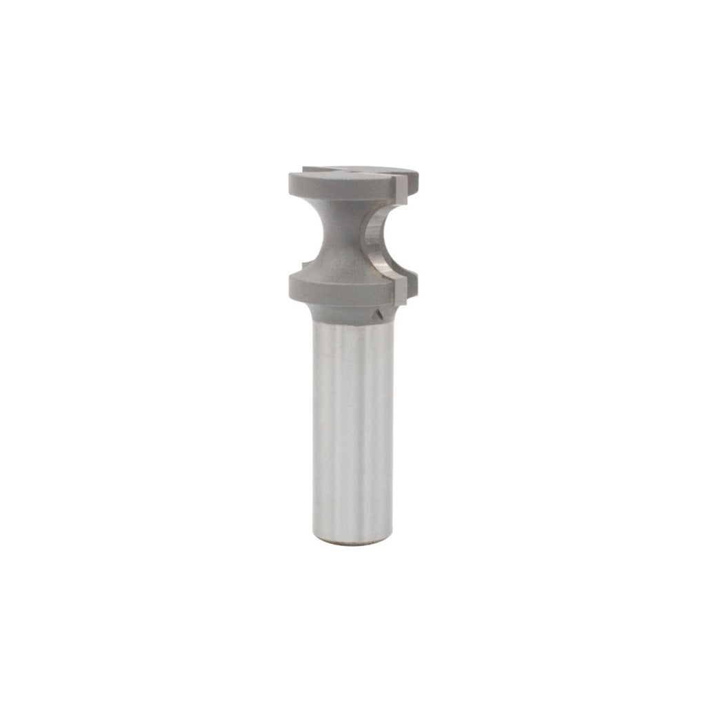 Mèche toupie 7/8'' de diamètre, pointe en carbure, embout demi-rond, 2 cannelures, tige 1/2'', longueur 2 1/4''