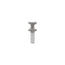 Mèche toupie 1 1/16'' de diamètre, pointe en carbure, embout demi-rond, 2 cannelures, tige de 1/2'', longueur de 2 1/2''