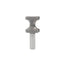 Mèche toupie 1 5/16'' de diamètre, pointe en carbure, embout demi-rond, 2 cannelures, tige 1/2'', longueur 2 7/8''