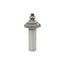 Mèche toupie 1-1/8'' de diamètre, pointe en carbure, embout à filet Ogee avec roulement à billes, 2 cannelures, tige 1/2'', longueur 2-3/8''