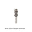 Mèche toupie 1'' de diamètre, pointe en carbure, triple embout à billes avec roulement à billes, 2 cannelures, tige de 1/2'', longueur de 2-1/4''