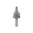 Mèche toupie 1-3/8'' de diamètre, pointe en carbure, embout de main courante avec roulement à billes, 2 cannelures, tige de 1/2'', longueur de 3-3/8''