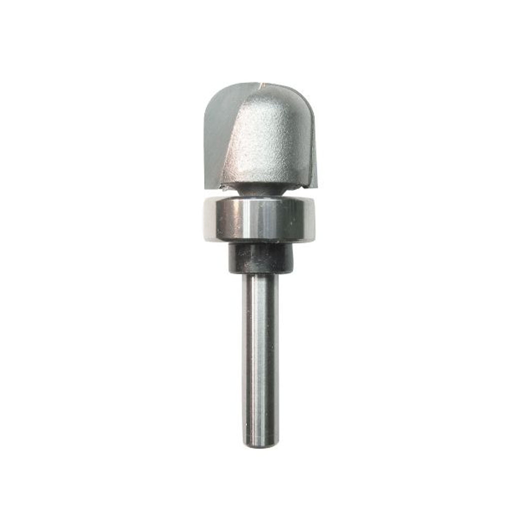 Mèche toupie 3/4'' de diamètre, embouts plongeants à anse avec roulement à billes central, 2 cannelures, tige 1/4'', longueur 2-5/16''