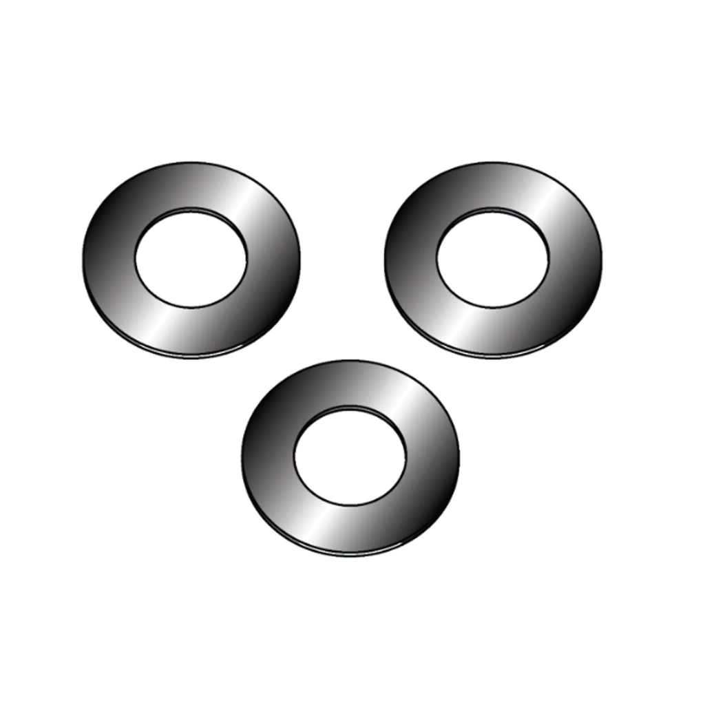 Rondelle surélevée, diamètre extérieur 3/8'', diamètre intérieur 1/8'', épaisseur 1,3 mm