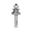 Mèche toupie 1 1/4'' de diamètre, pointe en carbure, embout de coin avec roulement à billes, 2 cannelures, tige de 1/4'', longueur de 2 3/8''