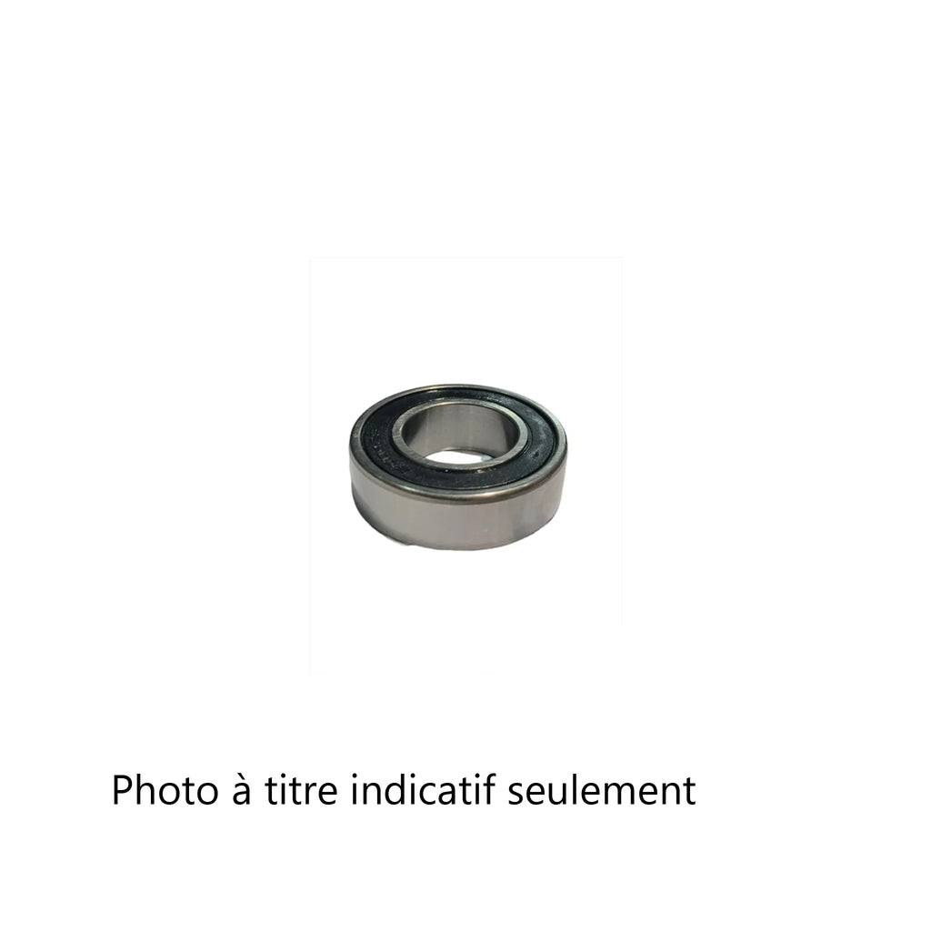 Roulement à billes, Diamètre extérieur 3/8'', diamètre intérieur 3/16'', épaisseur 1/8''.