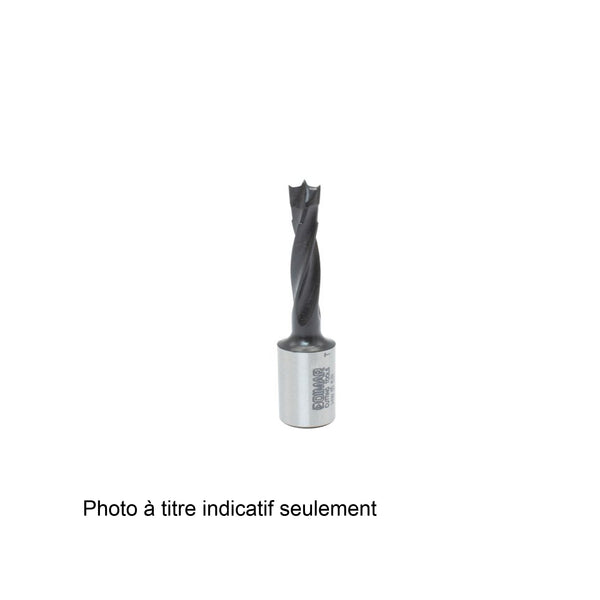 Fraise à chanfreiner 90°, diamètre 4 mm, 4 dents, carbure revêtu TiAlN, DIN 6527L FANOCARB