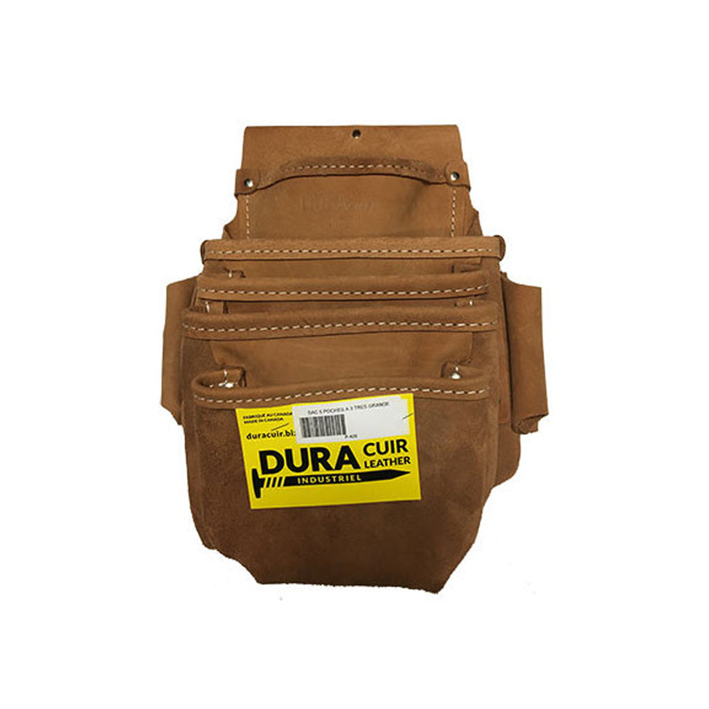 SAC À 5 POCHES EN CUIR POUR GYPSE