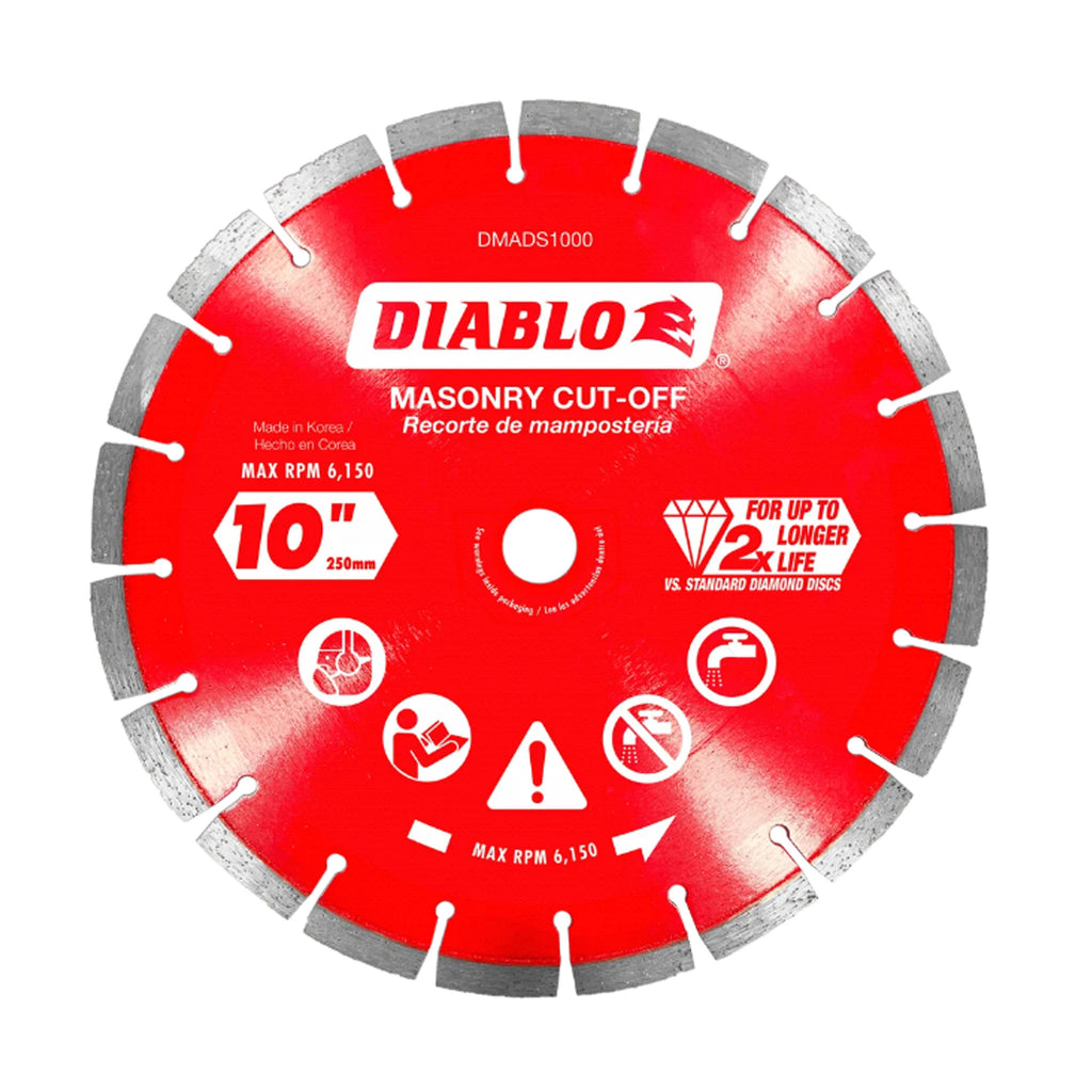 LAME AU DIAMANT 10'' X 7/8''-5/8''