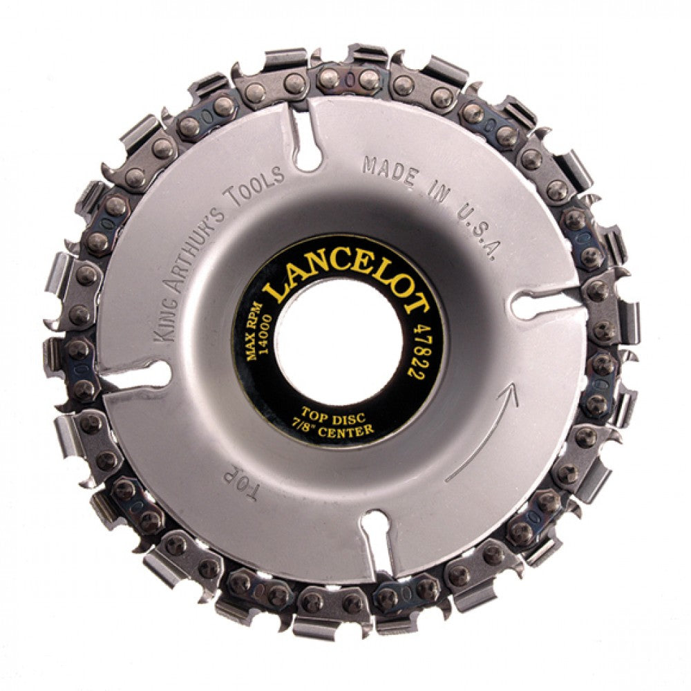 Disque à sculpture 4'' avec chaîne de 22 dents