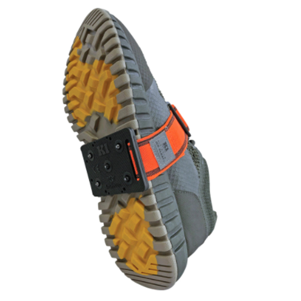 CRAMPONS À GLACE POUR LA PARTIE CENTRALE - 8 MM MINCES - HAUTE VISIBILITÉ