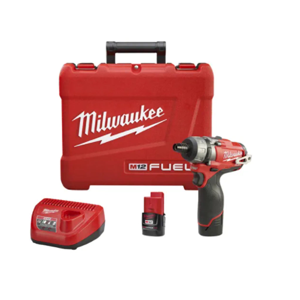 ENSEMBLE TOURNEVIS 1/4HEX M12 FUEL 325POUCES/LBS