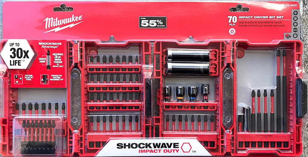 Ensemble de 70 pièces pour impact SHOCKWAVE