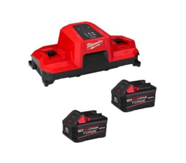 ENSEMBLE SUPER CHARGEUR M18 + 2 BATTERIES 6.0AH M18 FORGE