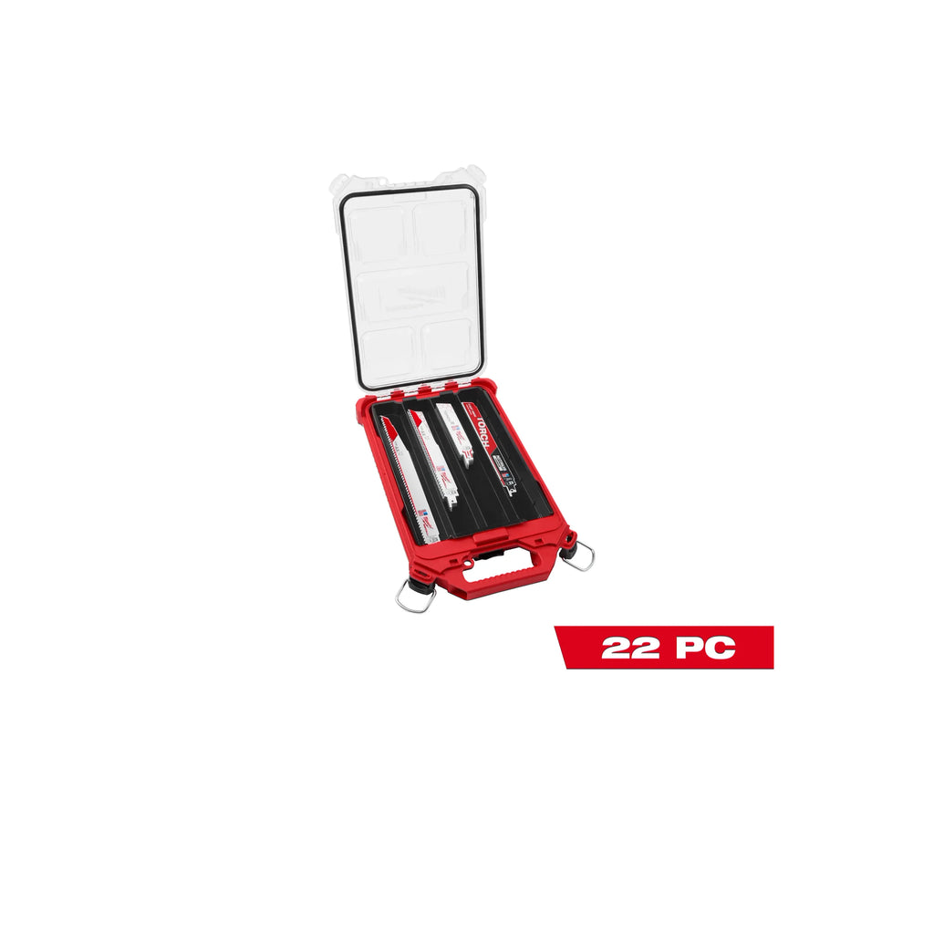 Ensemble de lames Milwaukee SAWZALL® 22 pièces PACKOUT™