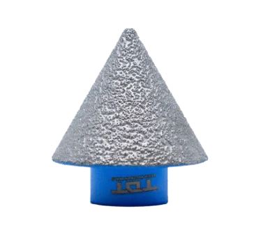 FRAISE CONIQUE DIAMANT 1/16''@1-1/2'' X 5/8-11