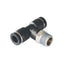 Jonction mâle en «t» pivotant 1/4 x 1/8 (m) npt maxfit