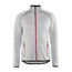 VESTE EN TRICOT GRIS/ROUGE - MEDIUM