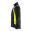 VESTE MICROMOLLETON VISIBILITÉ NOIR/JAUNE - MEDIUM