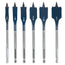 ENS 6 MECHES PLAT A BOIS 3/8'' @ 1''