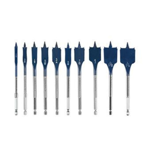 ENS 10PCS MECHE PLAT A BOIS 1/4''@ 1-1/4''