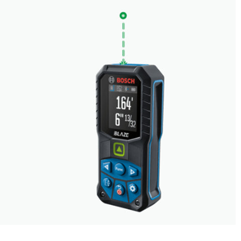 BLAZE™ Connected Green-Beam 165 Ft. Laser Measure with (1) 3.7V Lithium-Ion 1.0 Ah Battery