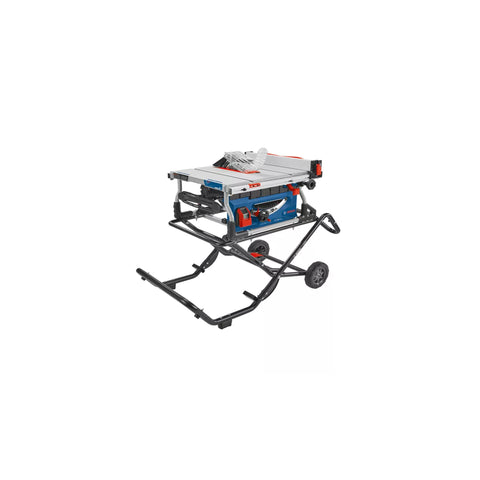 Scie sur table de chantier de 10 po avec support à roulettes Gravity-Rise