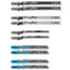 PQT10 LAMES SAUT BOIS/METAL + ETUI