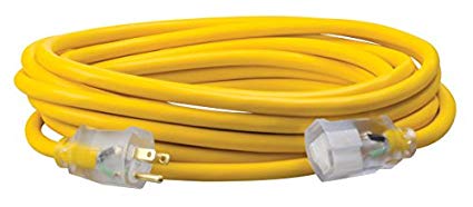 Extension électrique 12/3 x 50' caoutchouc