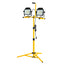 LAMPE DE TRAVAIL À LED À DOUBLE TÊTE DE 20 000 LUMEN AVEC TRÉPIED