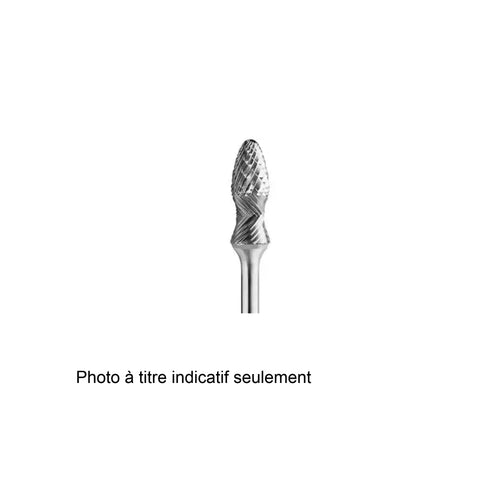 BURIN CARBURE SF5RA 1/2'' X 1-1/4'' X TIGE 1/4''