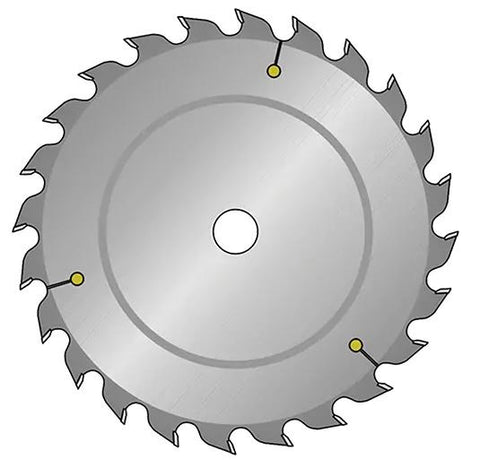 LAME DE SCIE CIRCUALIRE  8-1/4'' X 24 DENTS