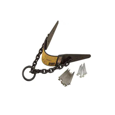 Ancrage de toit réutilisable de grand rendement DBI-SALA® 3MMC,  noir, 63,5 cm x 0,6 cm x 7,6 cm