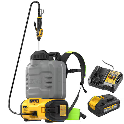 ENSEMBLE PULVÉRISATEUR DORSAL 20VMAX 4-GALLONS
